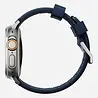 Nomad Nomad Rugged Apple Watch Silikon Armband (Silber/Atlantic Blue) Nomad Nomad Rugged Apple Watch Silikon Armband (Silber/Atlantic Blue)