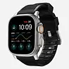 Nomad Nomad Rugged Apple Watch Silikon Armband (Schwarz/Silber) Nomad Nomad Rugged Apple Watch Silikon Armband (Schwarz/Silber)
