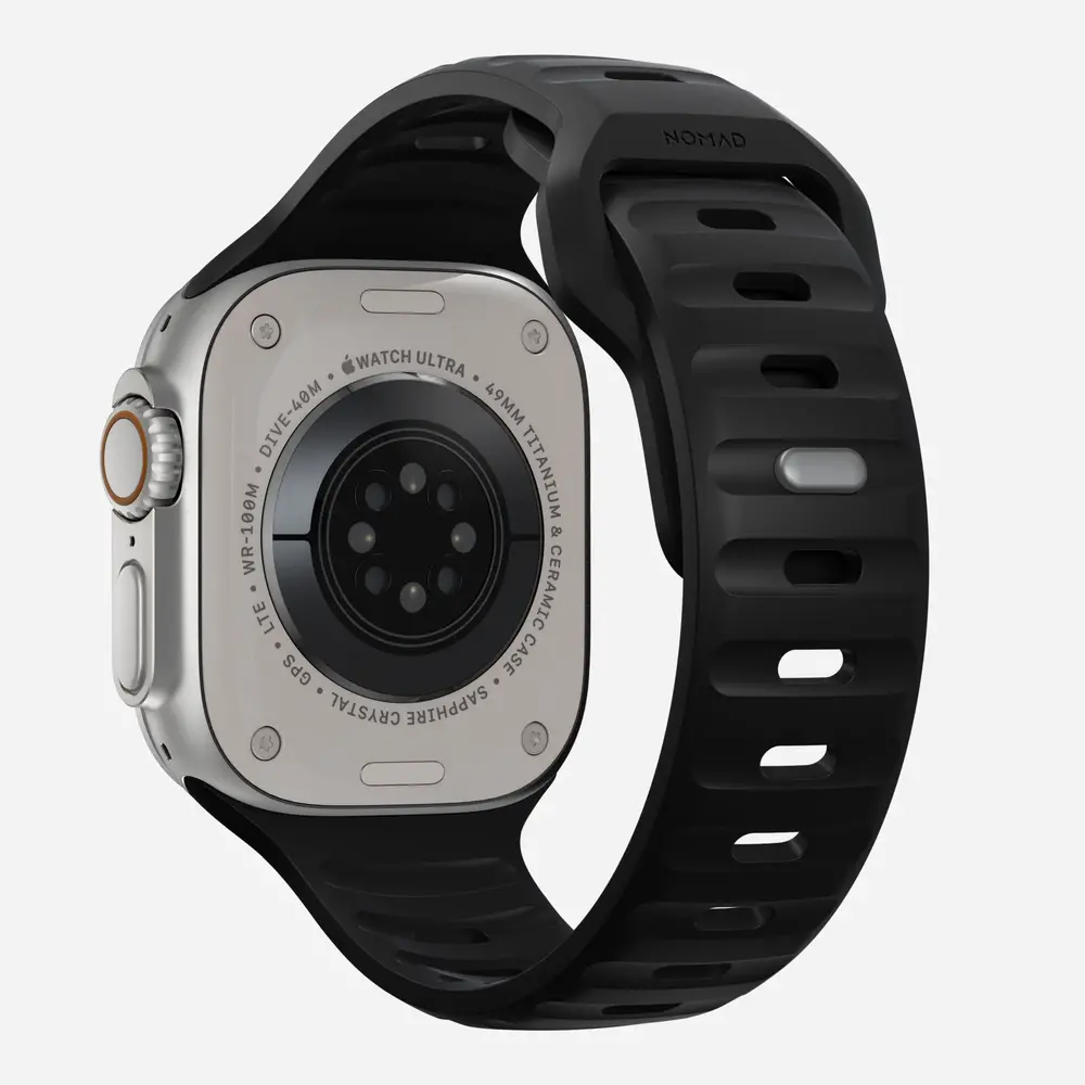 Nomad Nomad Sport Apple Watch Silikon Armband (Schwarz)