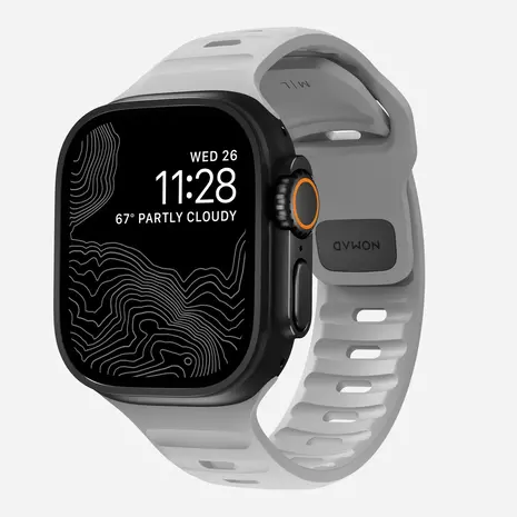 Nomad Nomad Sport Apple Watch Silikon Armband (Lunar Gray) Nomad Nomad Sport Apple Watch Silikon Armband (Lunar Gray)