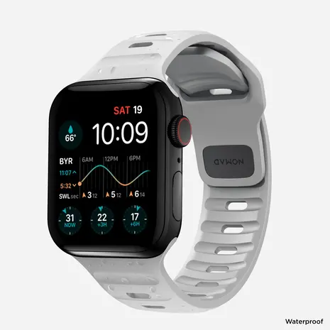 Nomad Nomad Sport Apple Watch Silikon Armband (Lunar Gray) Nomad Nomad Sport Apple Watch Silikon Armband (Lunar Gray)