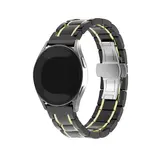 Strap-it® Withings ScanWatch 2 - 38mm Keramik-Gliederarmband (Schwarz/Gold) Strap-it® Withings ScanWatch 2 - 38mm Keramik-Gliederarmband (Schwarz/Gold)