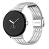 Strap-it® Strap-it Google Pixel Watch 3 - 45mm Edelstahlarmband (Silber) Strap-it® Strap-it Google Pixel Watch 3 - 45mm Edelstahlarmband (Silber)