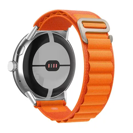 Strap-it® Strap-it Google Pixel Watch 3 - 45mm Alpine Armband (Orange)