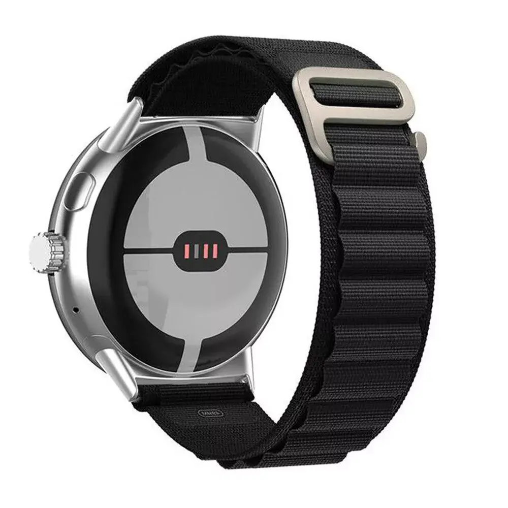 Strap-it® Strap-it Google Pixel Watch 3 - 41mm Alpine Armband (Schwarz)