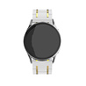 Strap-it® Strap-it Samsung Galaxy Watch 4 - 40mm Keramik-Gliederarmband (Weiß/Gold) Strap-it® Strap-it Samsung Galaxy Watch 4 - 40mm Keramik-Gliederarmband (Weiß/Gold)