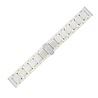 Strap-it® Strap-it Samsung Galaxy Watch 5 Pro Keramik-Gliederarmband (Weiß/Gold) Strap-it® Strap-it Samsung Galaxy Watch 5 Pro Keramik-Gliederarmband (Weiß/Gold)