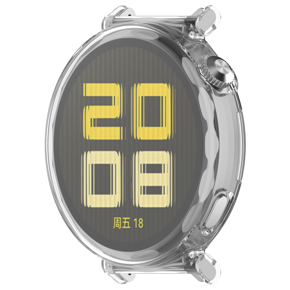 Strap-it® Strap-it Huawei Watch GT 5 Pro - 42mm TPU Hülle (Transparent)