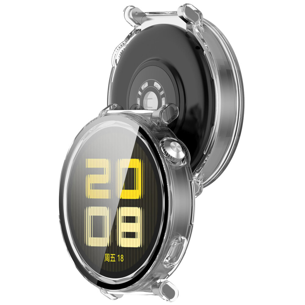 Strap-it® Strap-it Huawei Watch GT 5 - 41mm Hartschale mit Glas (Transparent) Strap-it® Strap-it Huawei Watch GT 5 - 41mm Hartschale mit Glas (Transparent)