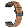 Strap-it® Strap-it Garmin Fenix 7x Echtes Lederarmband (Braun) Strap-it® Strap-it Garmin Fenix 7x Echtes Lederarmband (Braun)