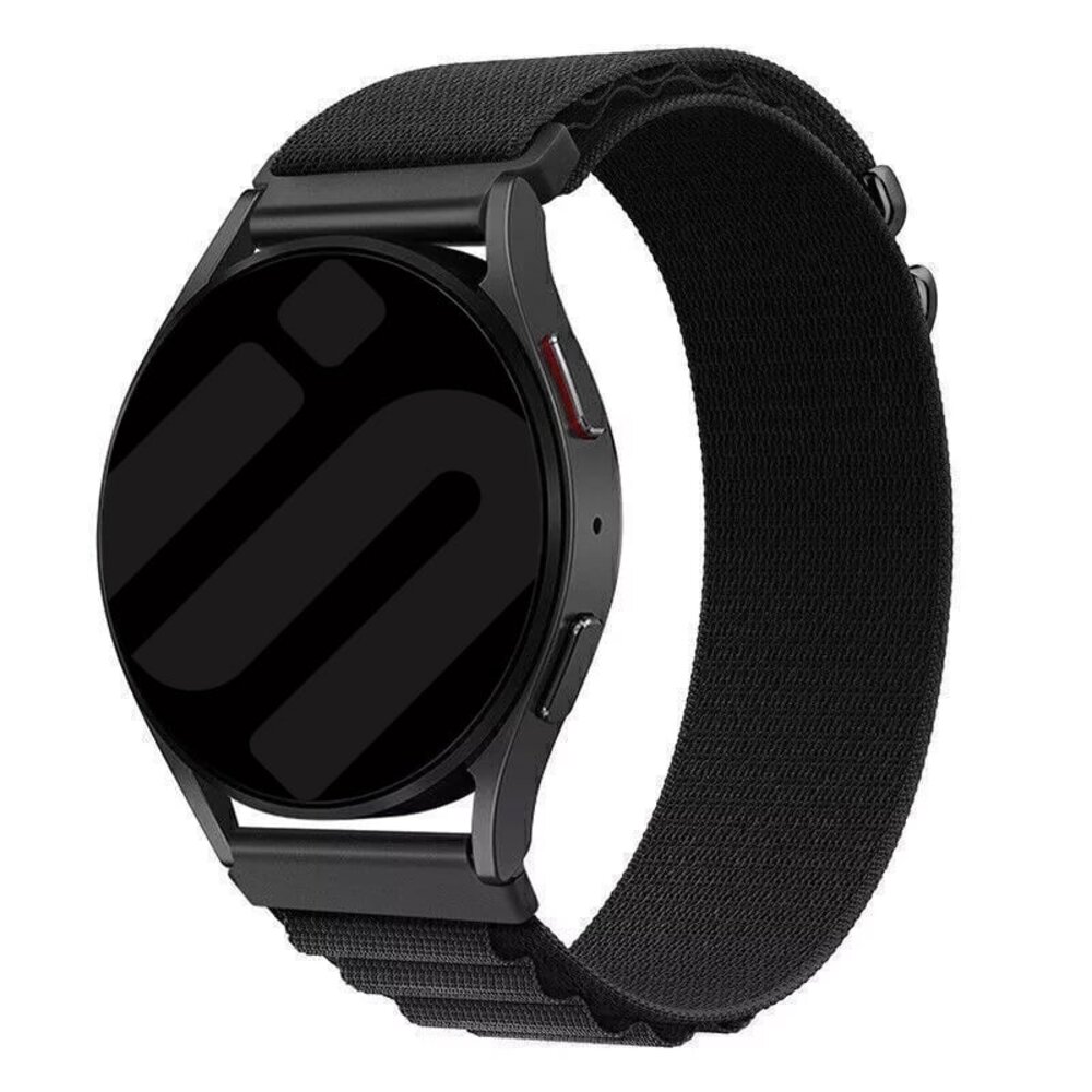 Strap-it® Strap-it Polar Unite Alpine Nylonarmband (Schwarz)