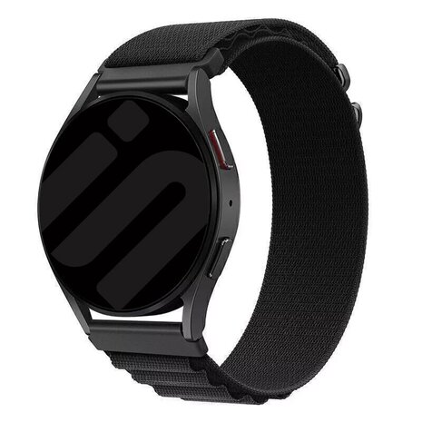 Strap-it® Strap-it Polar Unite Alpine Nylonarmband (Schwarz)