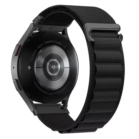 Strap-it® Strap-it Polar Unite Alpine Nylonarmband (Schwarz)