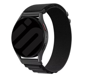 Strap-it® Amazfit GTR 4 Alpine Nylonarmband (Schwarz) Strap-it® Amazfit GTR 4 Alpine Nylonarmband (Schwarz)
