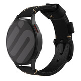 Strap-it® Withings ScanWatch Light echtes Lederarmband (Schwarz) Strap-it® Withings ScanWatch Light echtes Lederarmband (Schwarz)