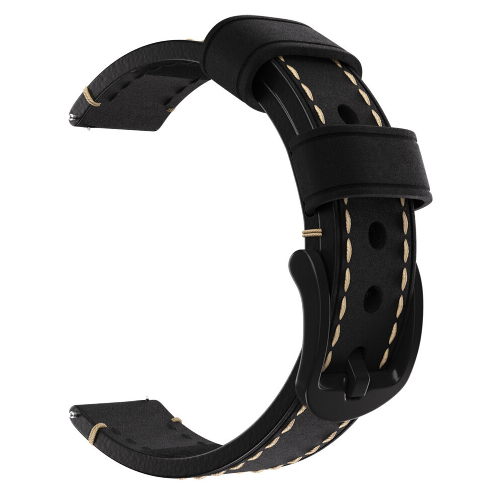 Strap-it® Strap-it Withings ScanWatch Light echtes Lederarmband (Schwarz) Strap-it® Strap-it Withings ScanWatch Light echtes Lederarmband (Schwarz)