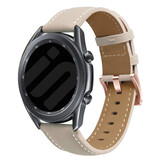 Strap-it® Withings ScanWatch Light echtes Lederarmband (Beige) Strap-it® Withings ScanWatch Light echtes Lederarmband (Beige)