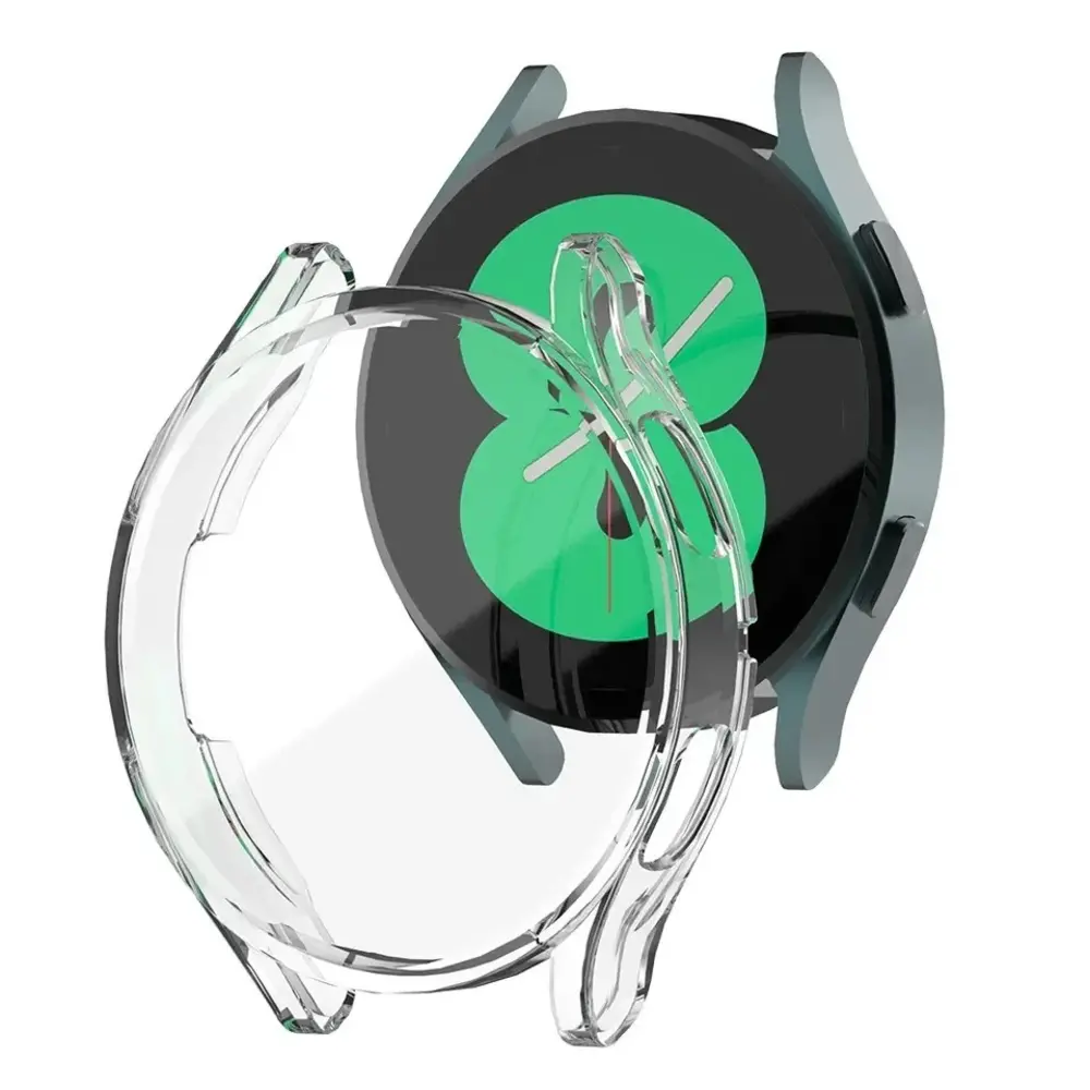 Strap-it® Strap-it Samsung Galaxy Watch 4 TPU Schutzhülle 40mm (Transparent)
