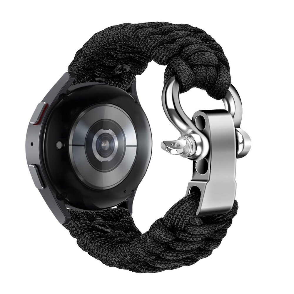 Strap-it® Strap-it Polar Vantage M3 Nylon Seil-Armband (Schwarz)