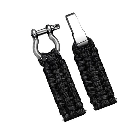 Strap-it® Strap-it Polar Vantage M3 Nylon Seil-Armband (Schwarz) Strap-it® Strap-it Polar Vantage M3 Nylon Seil-Armband (Schwarz)