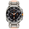 Strap-it® Strap-it Samsung Galaxy Watch Ultra 'Explorer' TPU Armband (Orange mit Titan) Strap-it® Strap-it Samsung Galaxy Watch Ultra 'Explorer' TPU Armband (Orange mit Titan)