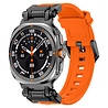 Strap-it® Strap-it Samsung Galaxy Watch Ultra 'Explorer' TPU Armband (Orange mit Schwarz) Strap-it® Strap-it Samsung Galaxy Watch Ultra 'Explorer' TPU Armband (Orange mit Schwarz)