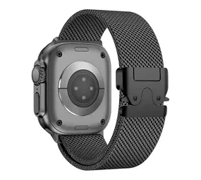 Strap-it® Apple Watch Titan Milanese Armband (Schwarz) Strap-it® Apple Watch Titan Milanese Armband (Schwarz)