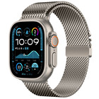 Strap-it® Strap-it Apple Watch Modern Milanese Armband (Titan)