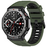 Strap-it® Strap-it Amazfit T-Rex 3 Silikon-Sportarmband (Olivgrün/Schwarz) Strap-it® Strap-it Amazfit T-Rex 3 Silikon-Sportarmband (Olivgrün/Schwarz)