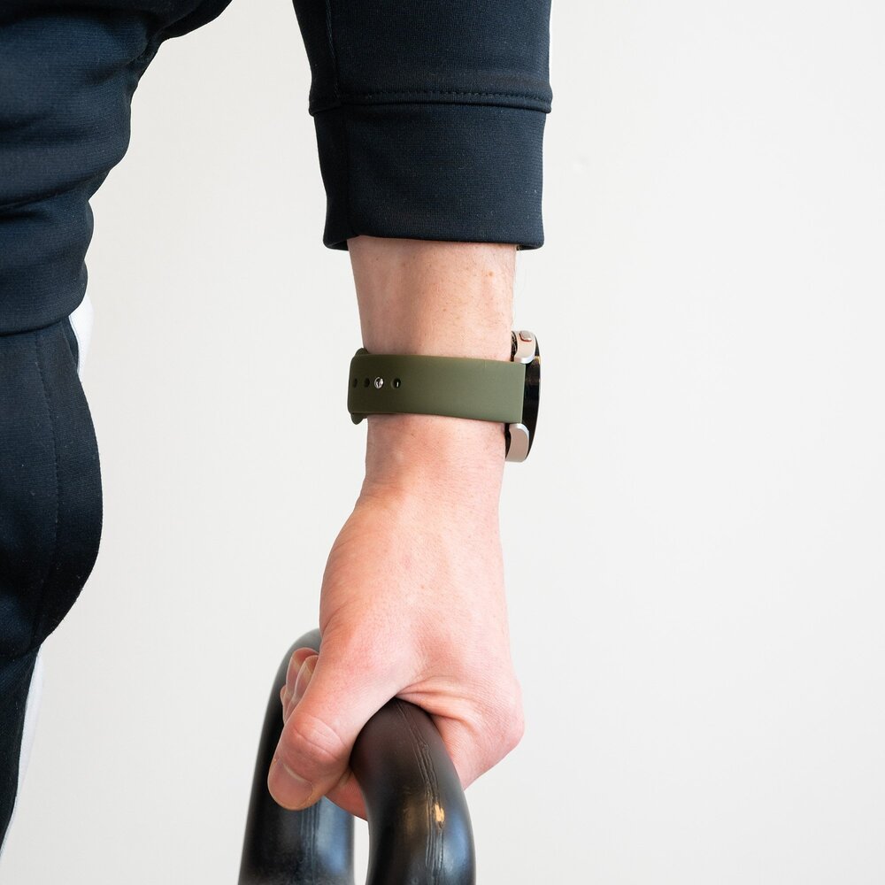 Bandz Bandz Redmi Watch 5 Active Sportarmband 'Deluxe' (Olivgrün) Bandz Bandz Redmi Watch 5 Active Sportarmband 'Deluxe' (Olivgrün)