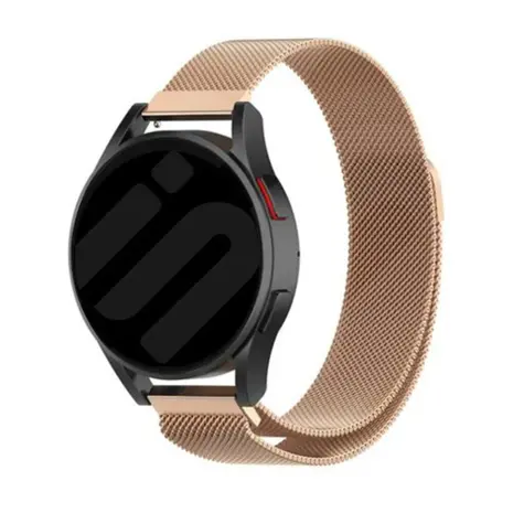 Strap-it® Strap-it Redmi Watch 5 Active Milanese Armband (Rosé Gold)