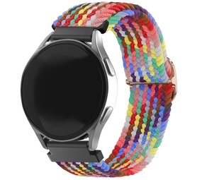 Strap-it® Redmi Watch 5 Active Gewebtes Nylonarmband (Bunt)