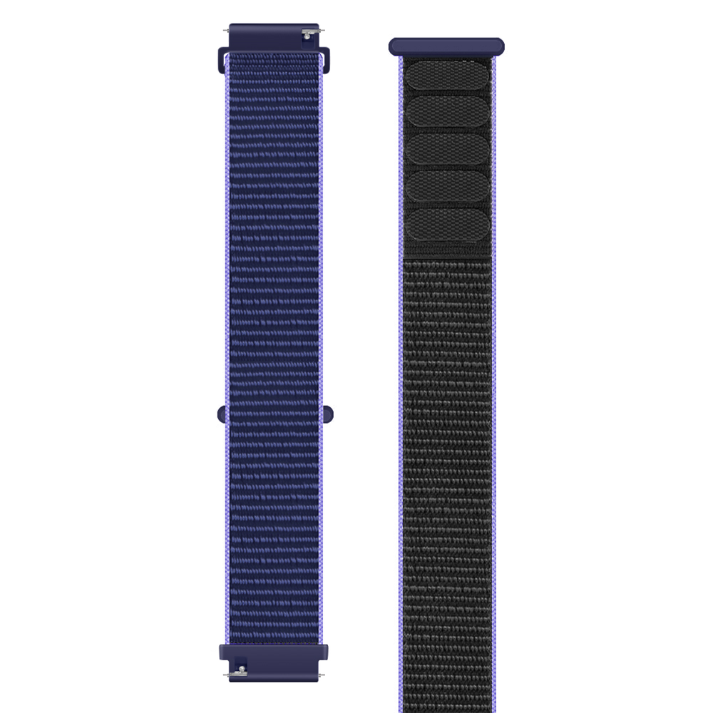 Strap-it® Strap-it Redmi Watch 5 Active Nylonarmband (Blau/Schwarz) Strap-it® Strap-it Redmi Watch 5 Active Nylonarmband (Blau/Schwarz)