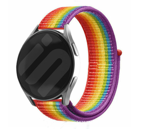 Strap-it® Redmi Watch 5 Active Nylonarmband (Regenbogen) Strap-it® Redmi Watch 5 Active Nylonarmband (Regenbogen)