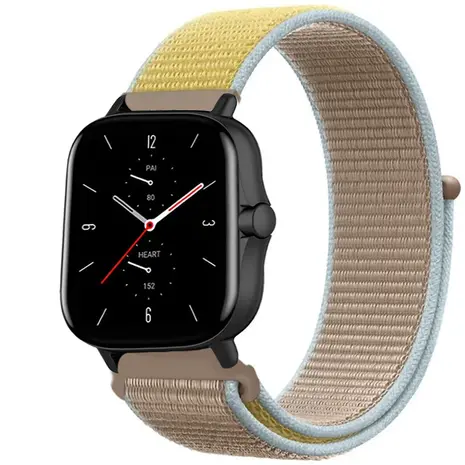 Strap-it® Strap-it Redmi Watch 5 Active Nylonarmband (Camel) Strap-it® Strap-it Redmi Watch 5 Active Nylonarmband (Camel)