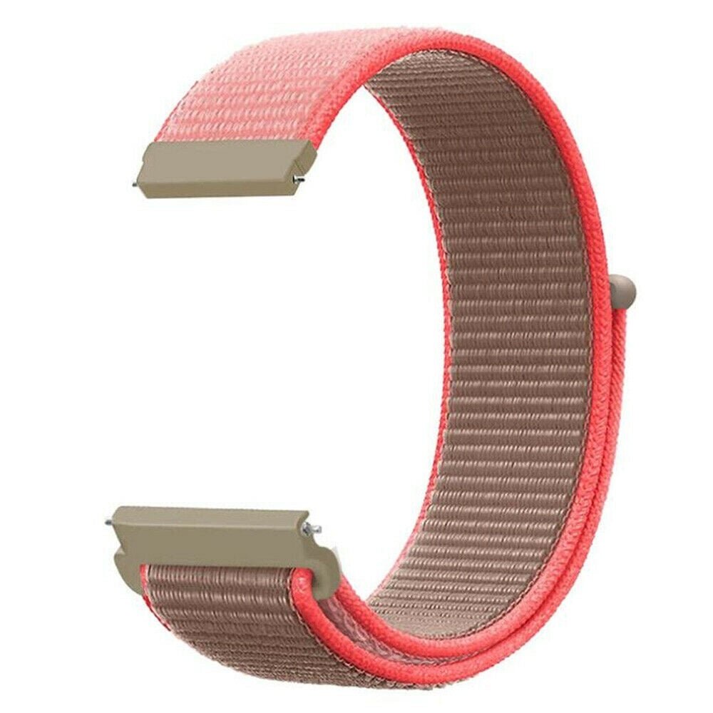 Strap-it® Strap-it Redmi Watch 5 Active Nylonarmband (Neon Pink)