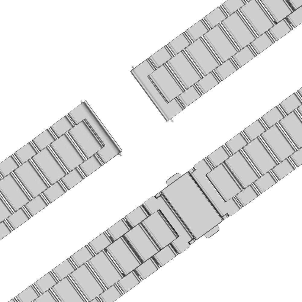 Bandz Bandz Redmi Watch 5 Lite Stahlarmband 'Classic' (Silber) Bandz Bandz Redmi Watch 5 Lite Stahlarmband 'Classic' (Silber)