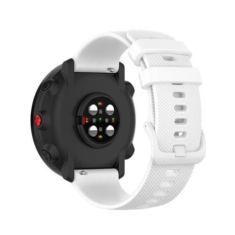 Strap-it® Strap-it Redmi Watch 5 Lite Luxuriöses Silikonarmband (Weiß)