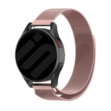 Strap-it® Strap-it Redmi Watch 5 Lite Milanese Armband (Rosa)