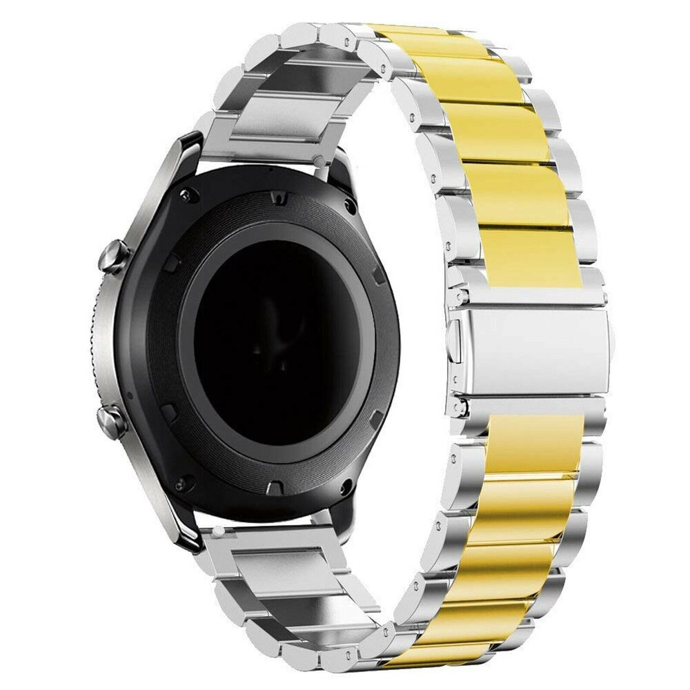 Strap-it® Strap-it Redmi Watch 5 Lite Stahlarmband (Silber/Gold)