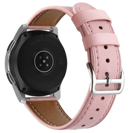 Strap-it® Strap-it Redmi Watch 5 Lite Armband Leder (Rosa)