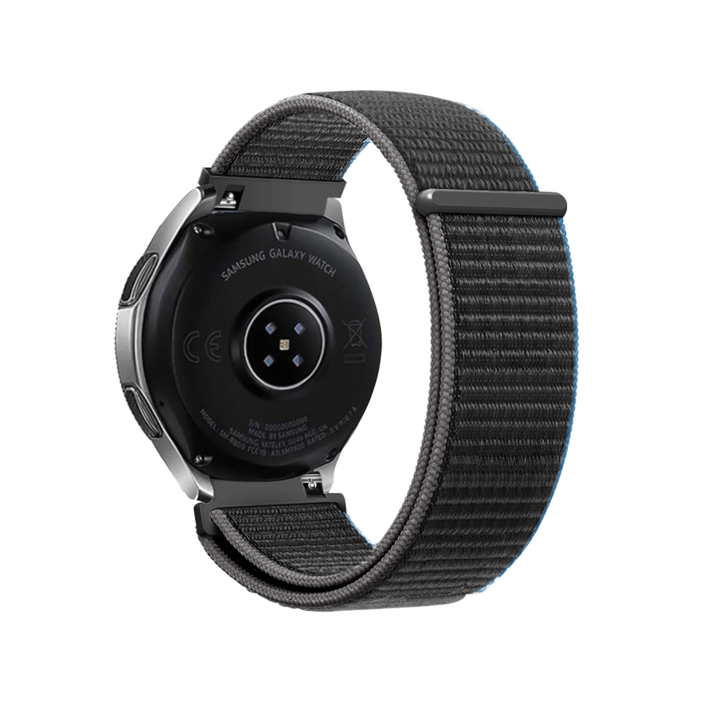 Strap-it® Strap-it Redmi Watch 5 Lite Nylonarmband (Charcoal)