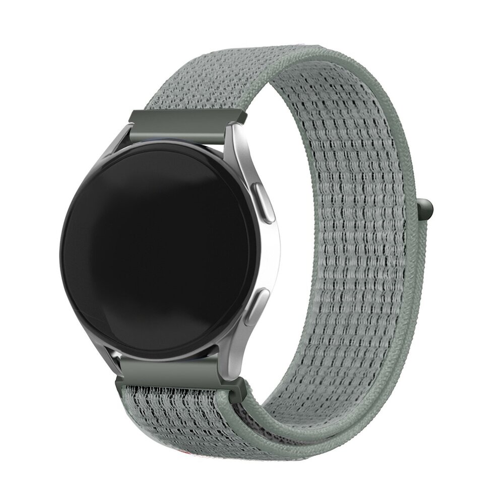 Strap-it® Strap-it Redmi Watch 5 Lite Nylonarmband (Grau-Grün) Strap-it® Strap-it Redmi Watch 5 Lite Nylonarmband (Grau-Grün)
