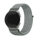 Strap-it® Redmi Watch 5 Lite Nylonarmband (Grau-Grün) Strap-it® Redmi Watch 5 Lite Nylonarmband (Grau-Grün)