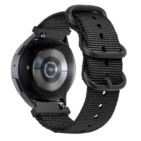 Bandz Bandz Honor Watch GS 4 Nylonarmband mit Schnalle (Schwarz)