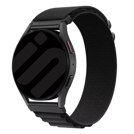 Strap-it® Strap-it Honor Watch GS 3 Alpine Nylonarmband (Schwarz)
