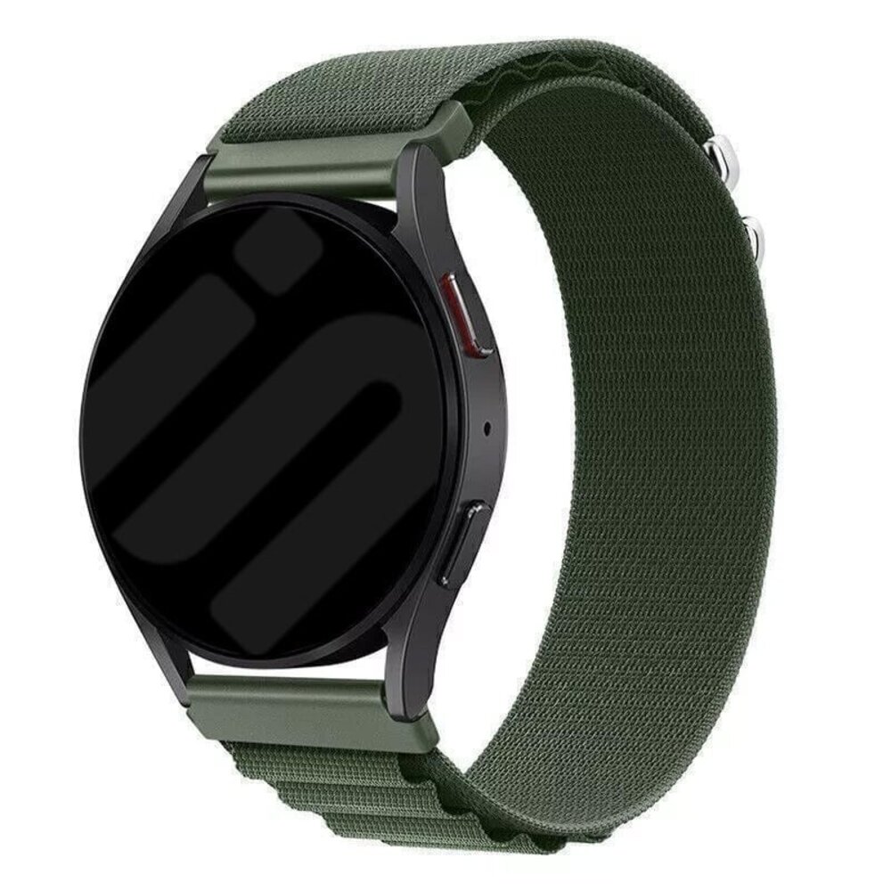 Strap-it® Strap-it Honor Watch GS 3 Alpine Nylonarmband (Grün)