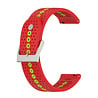 Strap-it® Strap-it Suunto Race (S) Silikonarmband (Rot/Grün) Strap-it® Strap-it Suunto Race (S) Silikonarmband (Rot/Grün)