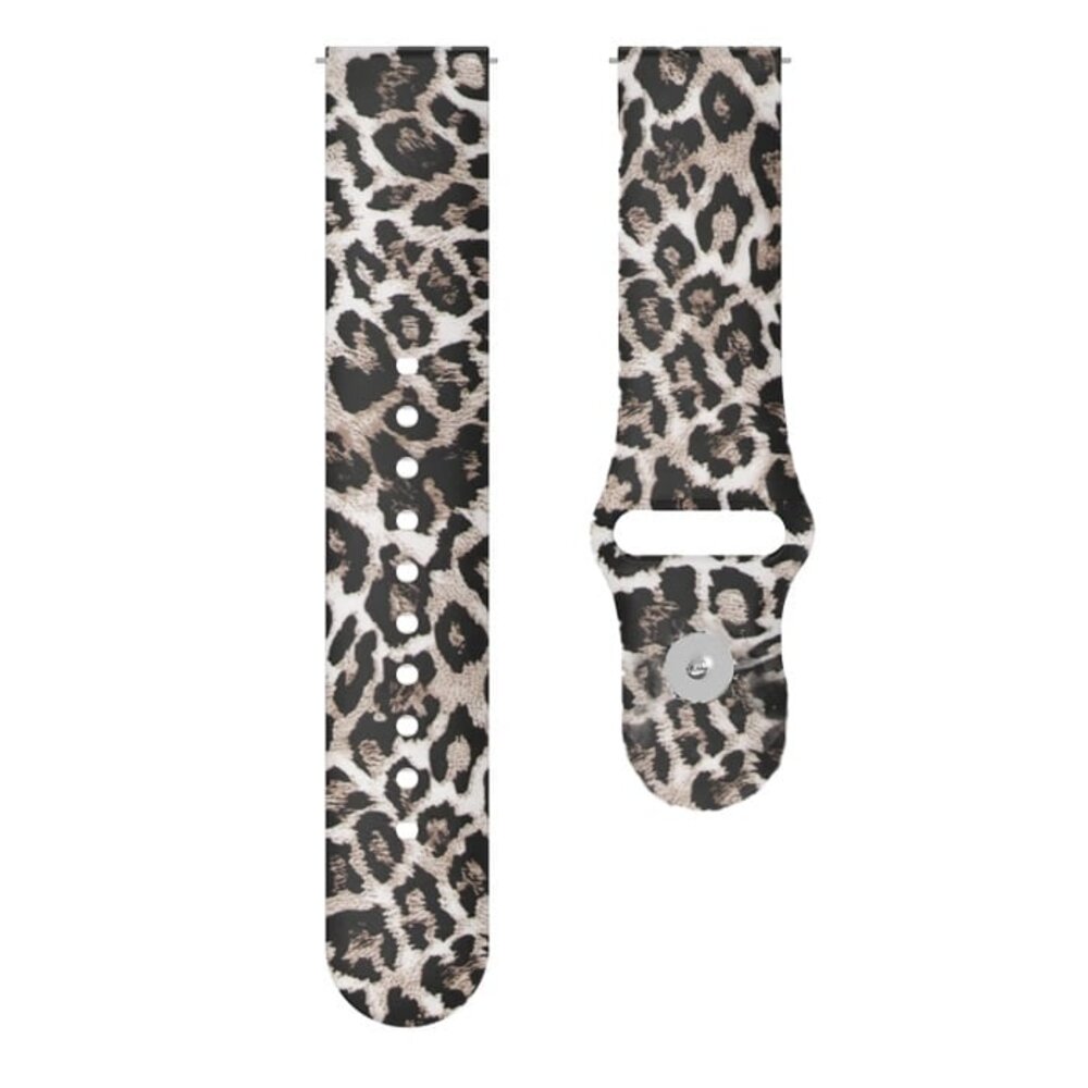 Strap-it® Strap-it Fitbit Versa Leopard Sportarmband Strap-it® Strap-it Fitbit Versa Leopard Sportarmband