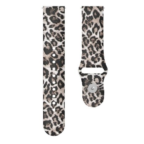 Strap-it® Strap-it Fitbit Versa Leopard Sportarmband Strap-it® Strap-it Fitbit Versa Leopard Sportarmband